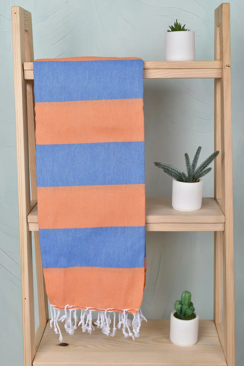Spa Towel, Embroidery Towels, Beach towel, Personalized Gifts, Hammam towel, Embroidered Turkish Towel, 70x40 Cotton Striped Towel, Monogram Towels - 8