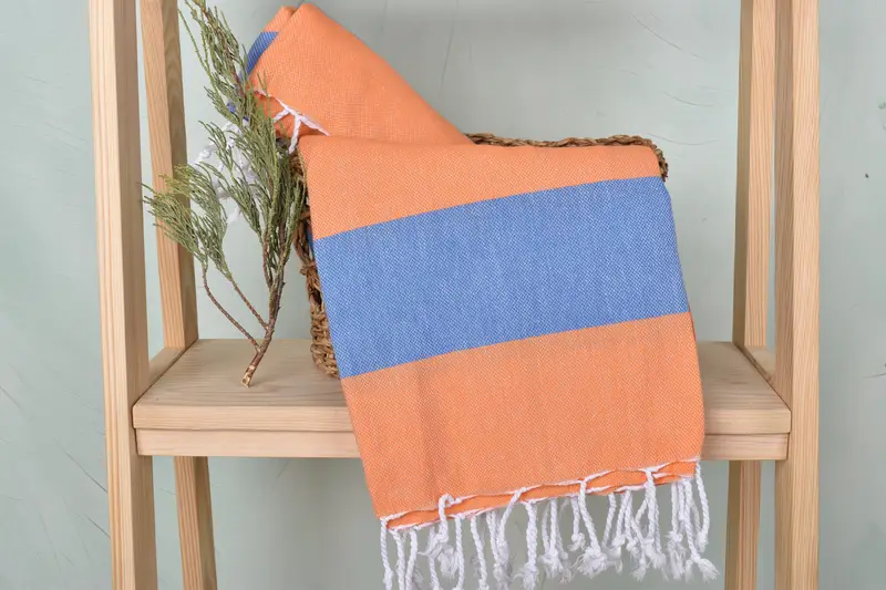 Spa Towel, Embroidery Towels, Beach towel, Personalized Gifts, Hammam towel, Embroidered Turkish Towel, 70x40 Cotton Striped Towel, Monogram Towels - 4