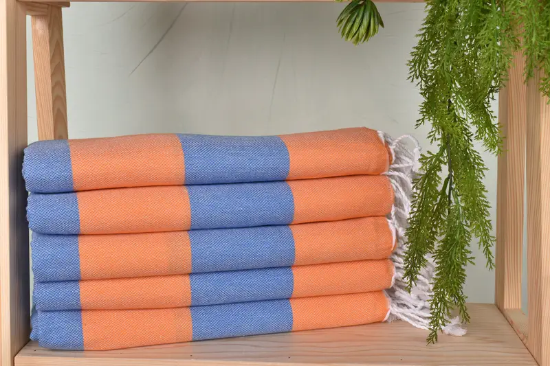 Spa Towel, Embroidery Towels, Beach towel, Personalized Gifts, Hammam towel, Embroidered Turkish Towel, 70x40 Cotton Striped Towel, Monogram Towels - 2