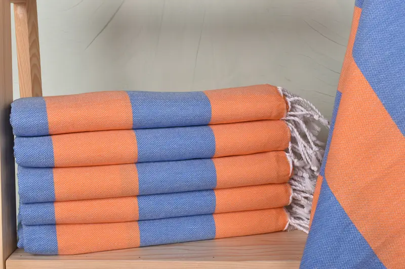 Spa Towel, Embroidery Towels, Beach towel, Personalized Gifts, Hammam towel, Embroidered Turkish Towel, 70x40 Cotton Striped Towel, Monogram Towels - 1