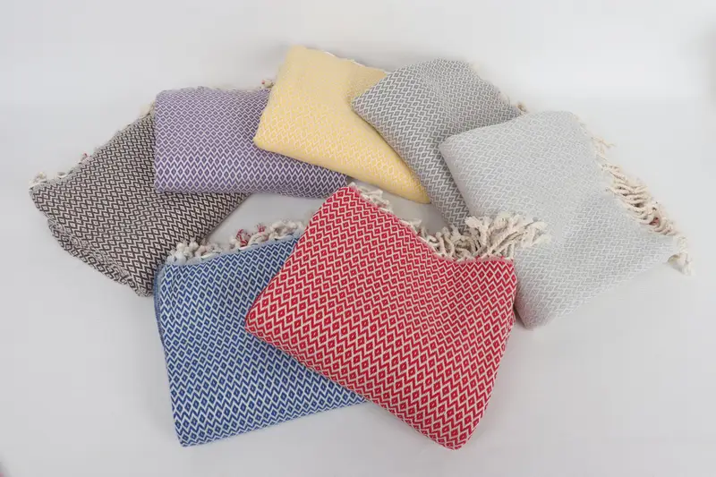 Beach Wedding Favor, Girls Weekend Favors, 70x40 Cotton Diamond Towel, Bachelor Gifts, Valentines Gift, Fouta towel, Bachelorette Party Decorations - 4