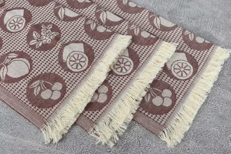 Gift For Coworker, 28x20 Cotton Fruits Patterned Towel, Decorative Towel, Wedding Favors, Monogrammed Turkish Towel, Bathroom Towels, Wedding Gift - 6