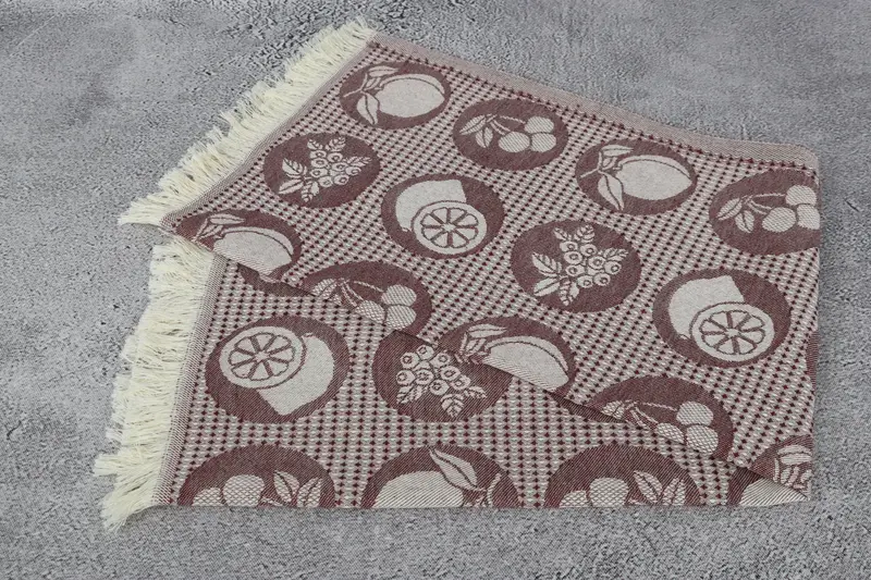 Gift For Coworker, 28x20 Cotton Fruits Patterned Towel, Decorative Towel, Wedding Favors, Monogrammed Turkish Towel, Bathroom Towels, Wedding Gift - 7