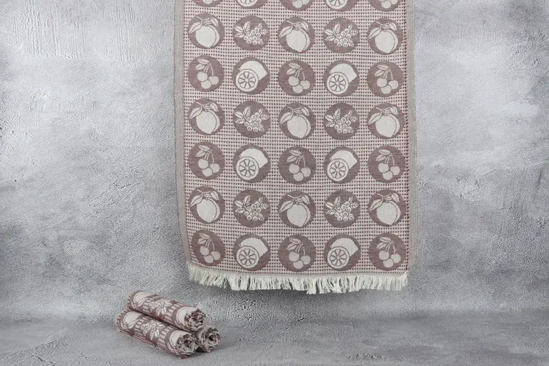 Gift For Coworker, 28x20 Cotton Fruits Patterned Towel, Decorative Towel, Wedding Favors, Monogrammed Turkish Towel, Bathroom Towels, Wedding Gift - 1