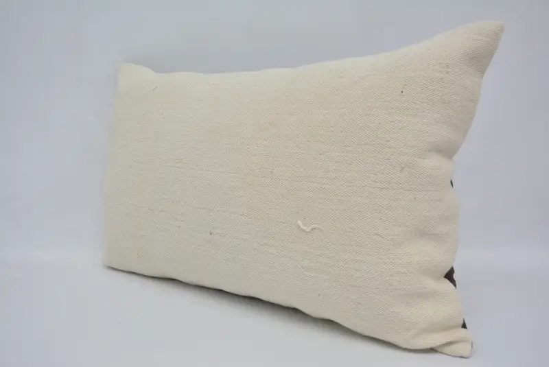 Boho Pillow, Lounge Throw Pillow Sham, Office Chair Pillow, Pillow Case, Boho Pillow Sham Cover, 16x24 White Pillow Sham, Gift Pillow - 4