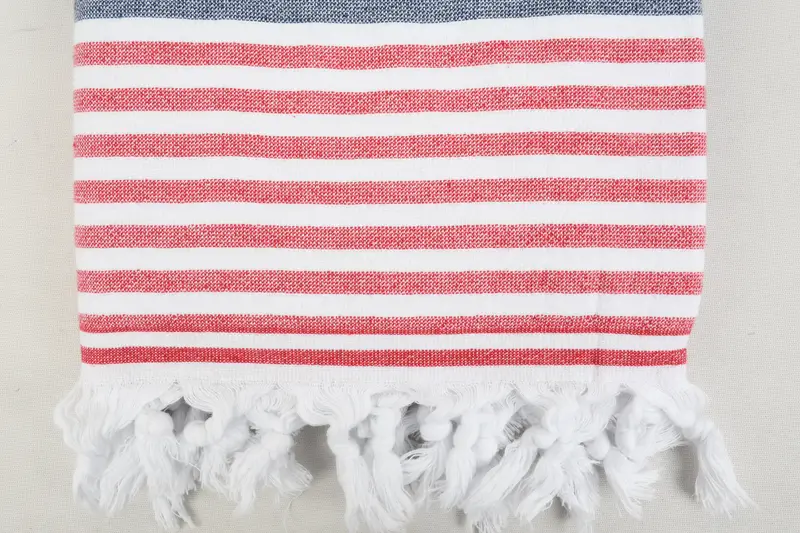 Turkish Towel Bulk, Custom Beach Towel, Kids Beach Towel, Peshtemal Towel, 68x36 Cotton Striped Terry Towel, Employee Gifts, Turkish hand towel - 5