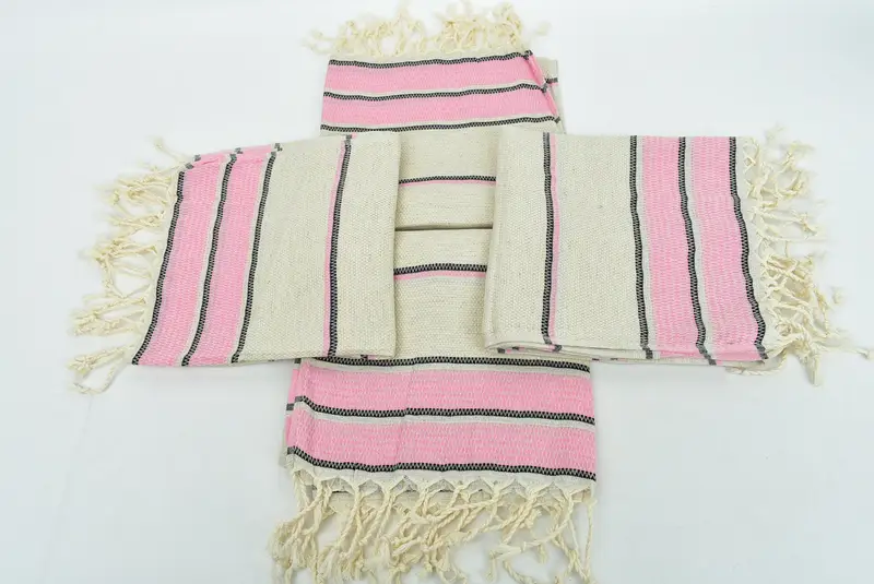 Gym Towel, Bathroom Towels, Personalized Kitchen Towel, Spa Towel, Bridesmaid Gifts, 40x20 Linen Striped Towel, Embroidery Towels, Bulk Order Towel - 6