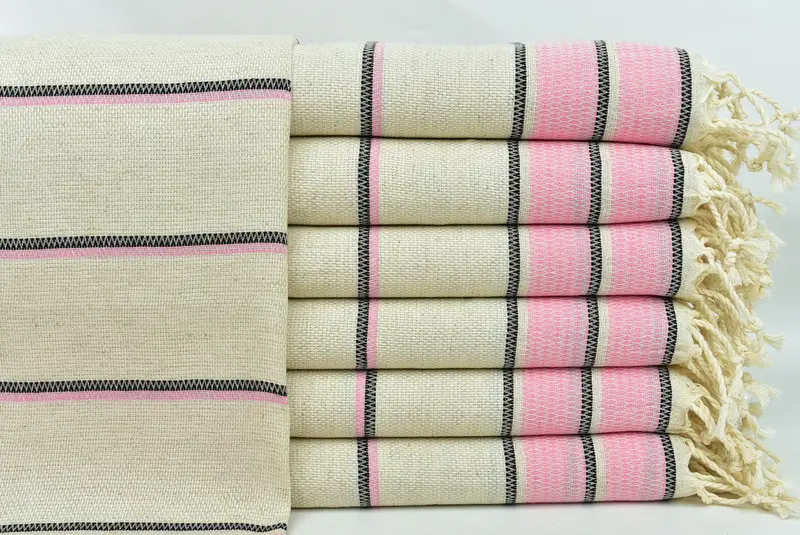 Gym Towel, Bathroom Towels, Personalized Kitchen Towel, Spa Towel, Bridesmaid Gifts, 40x20 Linen Striped Towel, Embroidery Towels, Bulk Order Towel - 1