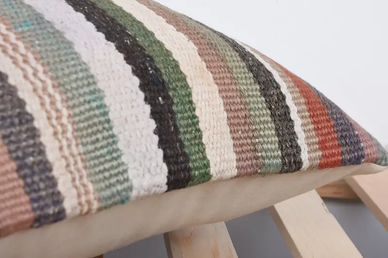 Cushion Cover, Handmade Kilim Cushion, Interior Designer Pillow, Living Room Throw Pillow, Vintage Pillow, 16x16 Gray Pillow - 7