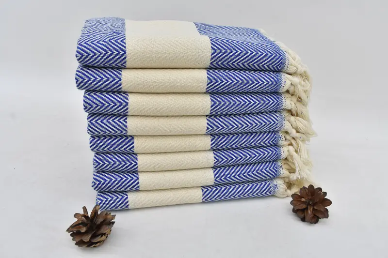 Decorative Towel, Bridesmaid Gifts, Personalized Bridesmaid Gift, Bathroom Towels, Personalized Gifts, 36x18 Cotton Herringbone Towel, Xmas Gifts - 3