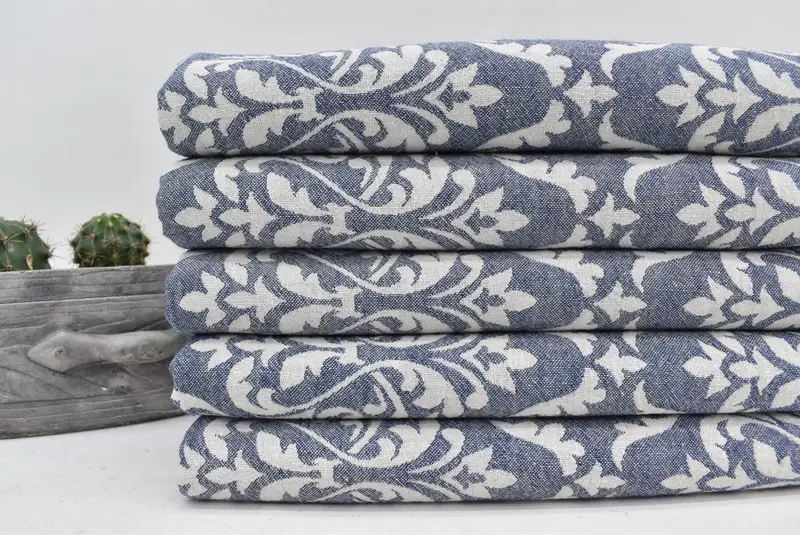 Soft towel, Wedding Gift Ideas, 68x36 Cotton Baroque Towel, Personalized Turkish Towel, Organic Towel, Beach Size Towel, Monogrammed Beach Towel - 4