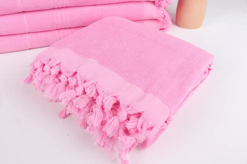 Bachelorette Party Gifts, Best Friend Christmas Gift, Summer Gift, 70x36 Cotton Striped Terry Towel, Thin towel, Custom Wedding Gift From Bridesmaid - 5