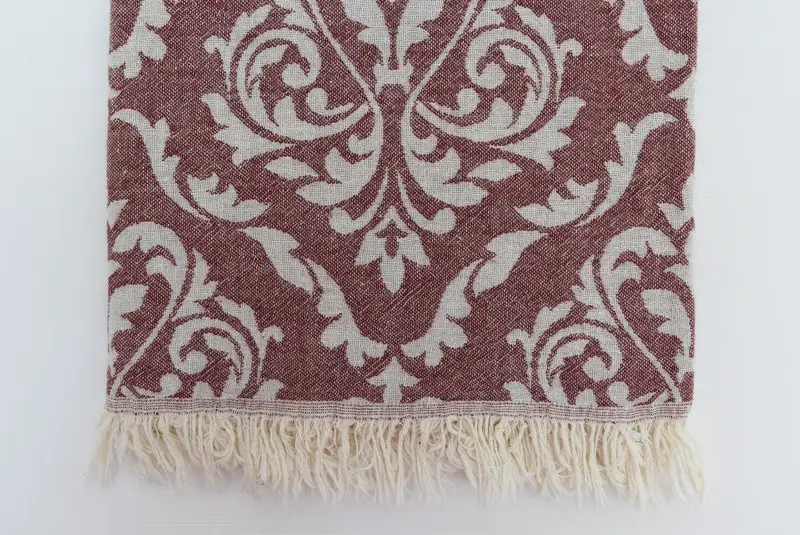 Large Beach Towel Personalized, Valentines Day Gift, Spa Gift Towel, 68x36 Cotton Baroque Towel, Best Friend Gift, Home Decor Gifts, Peshtemal Towel - 5