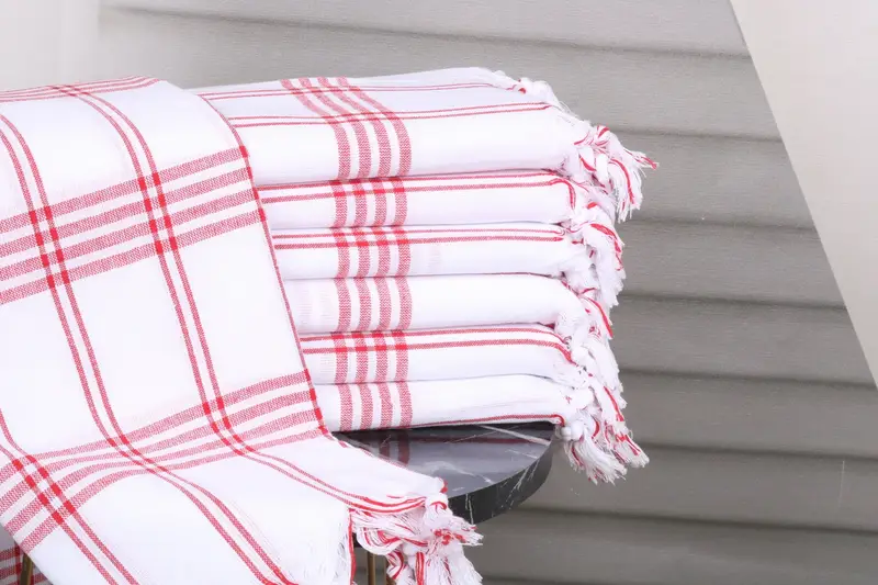 Handgefertigtes türkisches Handtuch, 68x32 Baumwollstreifenhandtuch, türkisches Strandtuch, Weihnachtsgeschenk, Custom Handtuch, Junggeselle Partyartikel, Bio -Handtuch - 1