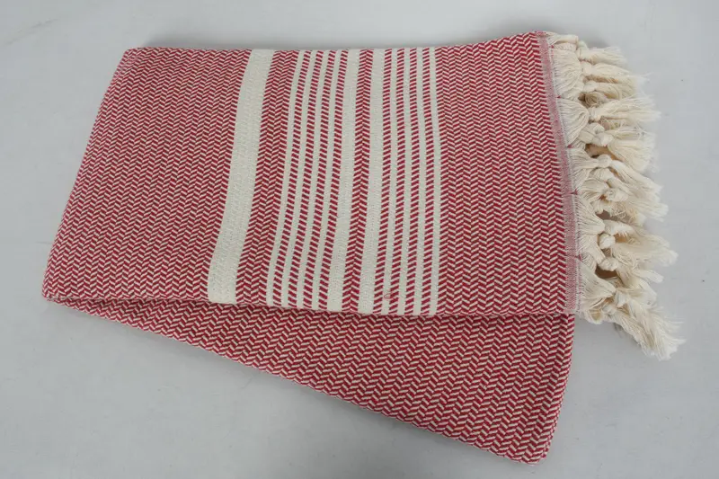 Handmade Gift, Summer Gift, 70x40 Cotton Striped Towel, Friends Beach Towel, Turkish towel, Anniversary Gift For Her, Wedding Anniversary Gift - 6