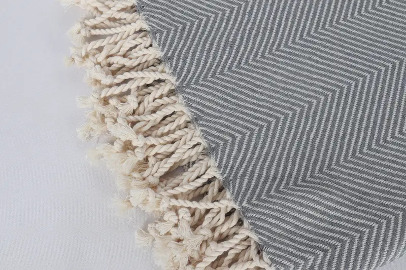 Custom Wedding Gift From Bridesmaid, Wedding Gift For Bride, Turkish Towel USA, 70x40 Cotton Herringbone Towel, Custom Towel, Turkish towel - 7