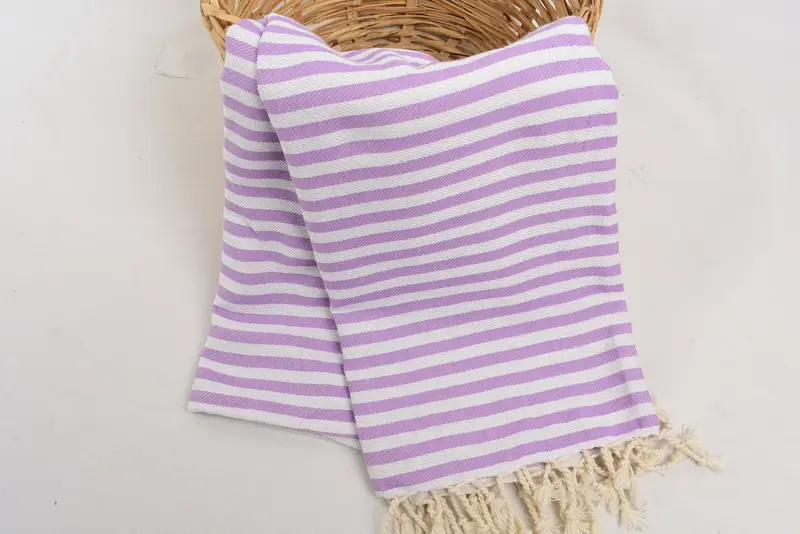Türkisches Badetuchset, Ferienhandtuch, 70x40 Baumwollstreifenhandtuch, Bachelor Party Geschenke, Monogramm türkisches Handtuch, türkisches Handtuch USA, Hochzeitsgeschenke - 5