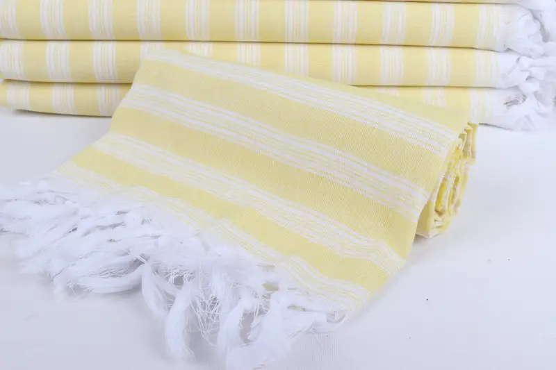 Large Turkish Towel, Turkish Towel USA, 70x40 Cotton Striped Towel, Friends Beach Towel, Custom Gift, Bridal Shower Gifts, Peshtemal Towel - 4