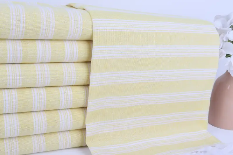 Large Turkish Towel, Turkish Towel USA, 70x40 Cotton Striped Towel, Friends Beach Towel, Custom Gift, Bridal Shower Gifts, Peshtemal Towel - 2