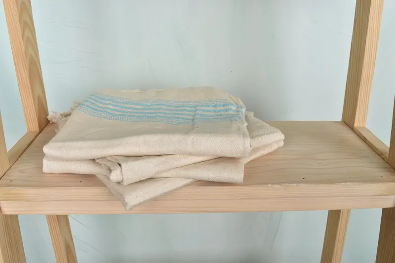 Bathroom Towels, Personalized Gifts, Personalized Turkish Towel, Summer Gift, Bulk Order Towel, Turkish Towel Hand Towel, 36x18 Linen Striped Towel - 7
