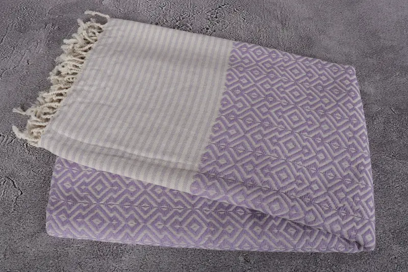 Bridesmaid Gift, Personalized Towel, Turkish hand towel, 76x38 Cotton Diamond Towel, Bulk Order Towel, Spa Gift Towel, Mother Of The Groom Gift - 6