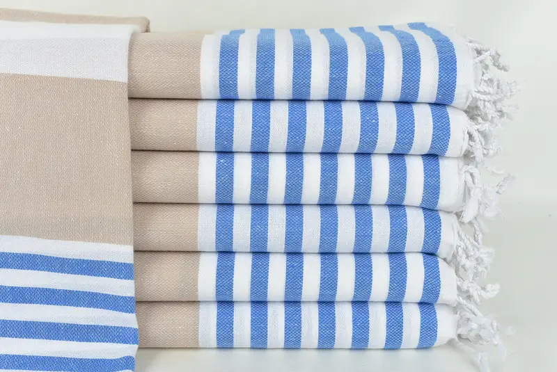 70x40 pamuklu çizgili havlu, monogramlı plaj havlusu, lüks Türk banyo havlu, kişiselleştirilmiş düğün hediyesi, ince havlu, bekarlığa veda parti hediyeleri - 1