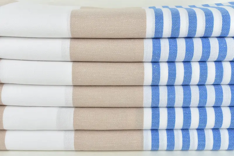 70x40 pamuklu çizgili havlu, monogramlı plaj havlusu, lüks Türk banyo havlu, kişiselleştirilmiş düğün hediyesi, ince havlu, bekarlığa veda parti hediyeleri - 2