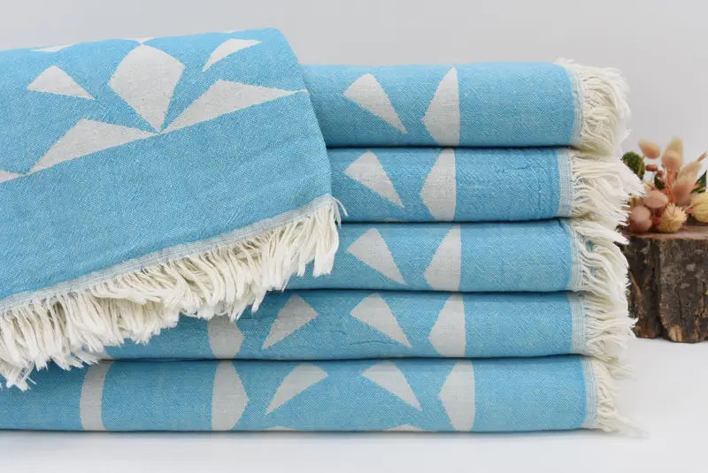 Employee Gifts, Best Beach Towel, 68x36 Cotton Compass Rose Design Towel, Wedding Gift, Turkish Towel Beach Towel, Monogrammed Beach Towel