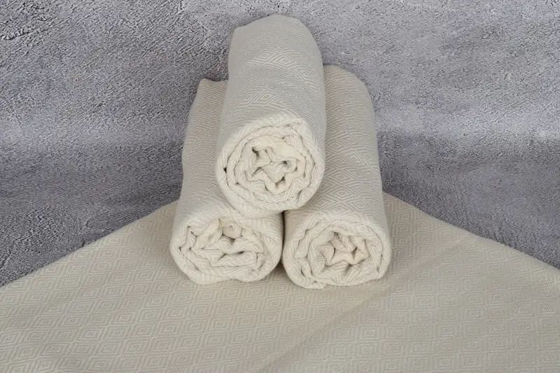 Wedding Gift, Turkish towel, Organic Turkish towel, Organic Cotton Towel, 70x40 Cotton Diamond Towel, Custom Bath Towel, Bachelorette Party Favor - 7