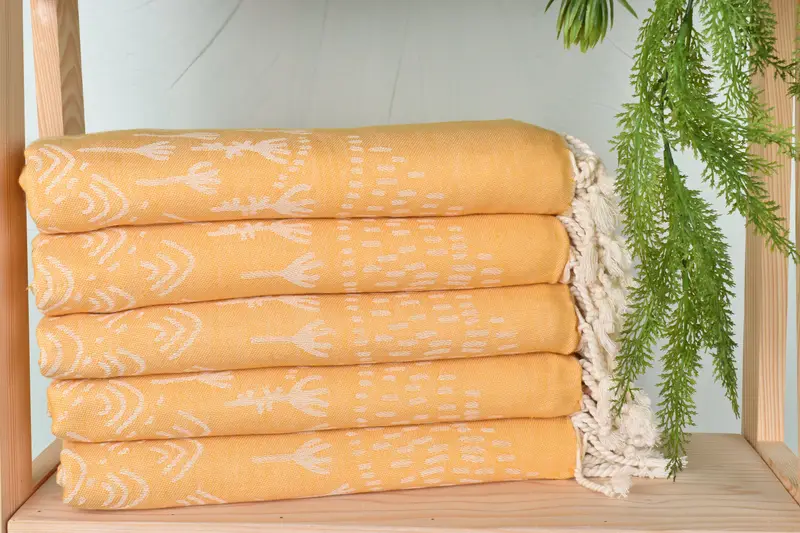 68x40 Cotton Mountain Design Towel, Gift For Wedding Day, Bachelorette Towel, Quick-dry peshtemal, Custom Towel, Baby Boy Gift, Personalized Gifts - 3