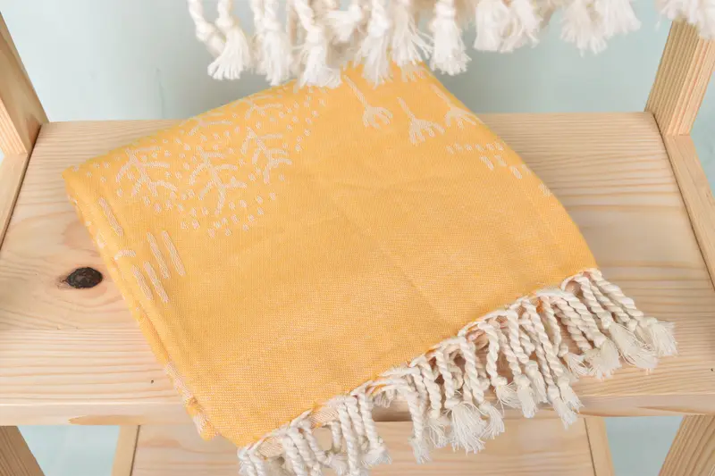 68x40 Cotton Mountain Design Towel, Gift For Wedding Day, Bachelorette Towel, Quick-dry peshtemal, Custom Towel, Baby Boy Gift, Personalized Gifts - 6