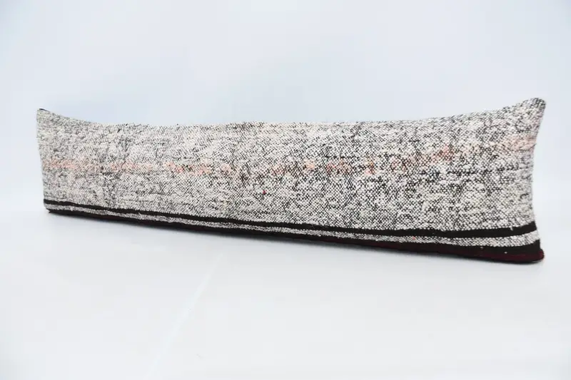 12x48 White Pillow Case, Vintage Kilim Throw Pillow, Vintage Kilim Pillow Pillow Case, Bed Pillow Sham, Cushion, Pillow for Sofa, Antique Pillows - 4