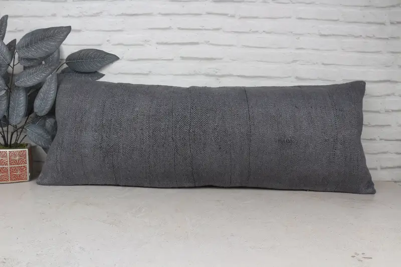 Boho Pillow Sham Cover, 16x43 Brown Pillow Cover, Gift Pillow, Toss Pillow Sham, Lounge Throw Pillow Case, Cushion Case, Home Decor Pillow - 1
