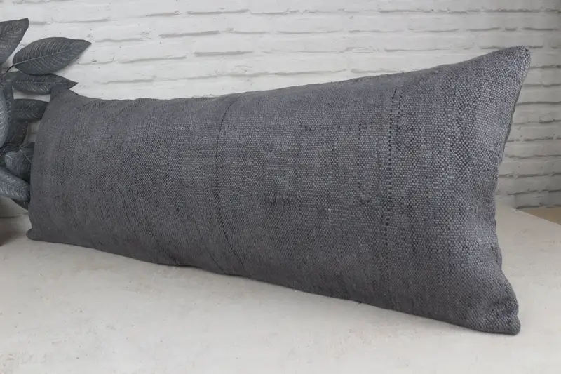 Boho Pillow Sham Cover, 16x43 Brown Pillow Cover, Gift Pillow, Toss Pillow Sham, Lounge Throw Pillow Case, Cushion Case, Home Decor Pillow - 4