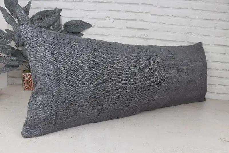 Boho Pillow Sham Cover, 16x43 Brown Pillow Cover, Gift Pillow, Toss Pillow Sham, Lounge Throw Pillow Case, Cushion Case, Home Decor Pillow - 3
