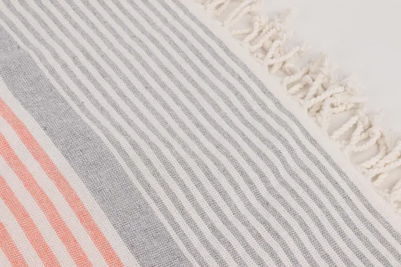 Personalized Turkish Towel, Spa Towel, Embroidered Towel, Peshtemal Towel, Birthday Gift, Bachelor Party Favors, 68x40 Cotton Striped Terry Towel - 7