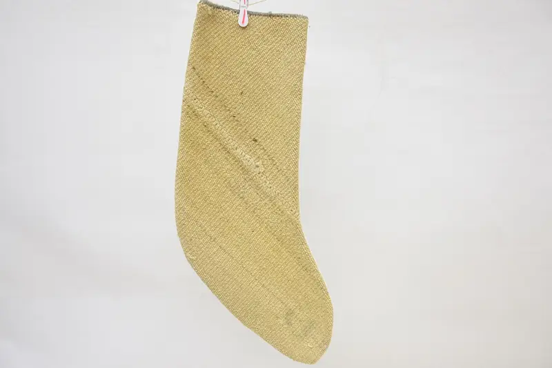 Bej Noel Süsleri Çorabı, 14 İnç Festival Çorabı