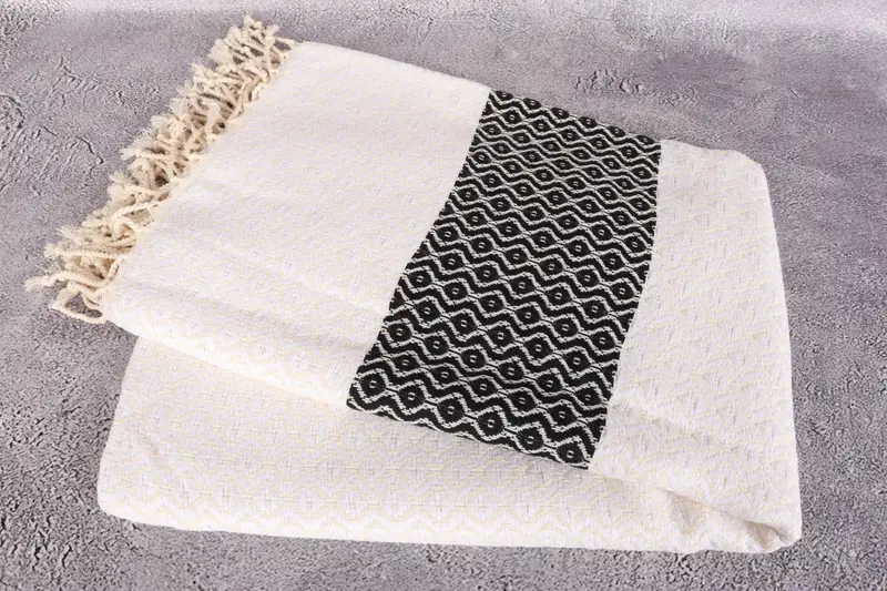 Beach towel, Bachelor Gifts, Halloween Bachelorette Party Favors, Quick-dry peshtemal, Valentines Day Gift For Him, 70x40 Cotton Striped Towel - 6