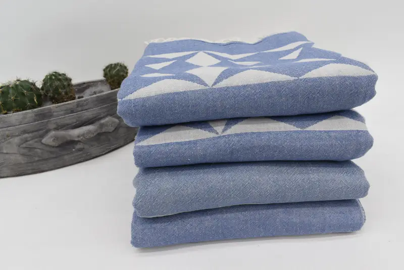 68x36 Cotton Compass Rose Design Towel, Soft towel, Gift For Wedding Day, Sand-resistant towel, Bachelor Party Favors, Personalized Wedding Gift - 8