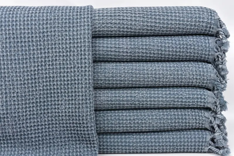 Nedime Hediyesi, Küçük Banyo Havlu, Sevgililer Günü Hediyesi, Monogram El Havlusu, Konuk Havlusu, Türk Havlu El Havlusu, 40x20 Pamuk Waffle Havlu - 1