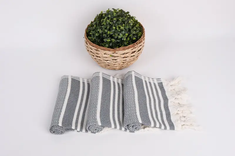 Wedding Favors, Grandma Gift, Spa Towel, Organic Towel, Personalized Dish Towel, Monogram Hand Towel, 32x16 Cotton Diamond Towel, Bridesmaid Towel - 8