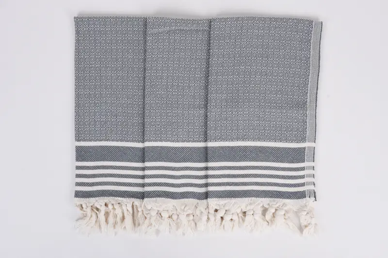 Wedding Favors, Grandma Gift, Spa Towel, Organic Towel, Personalized Dish Towel, Monogram Hand Towel, 32x16 Cotton Diamond Towel, Bridesmaid Towel - 7