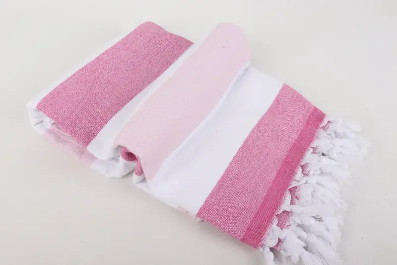 64x36 Cotton Striped Terry Towel, Bridal Shower Gift, Unique Turkish towel with custom embroidery USA, Wedding Gifts Towel, Beach towel, Peshtemal - 6