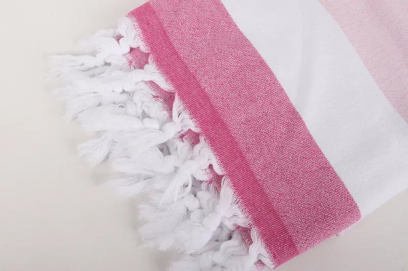 64x36 Cotton Striped Terry Towel, Bridal Shower Gift, Unique Turkish towel with custom embroidery USA, Wedding Gifts Towel, Beach towel, Peshtemal - 7