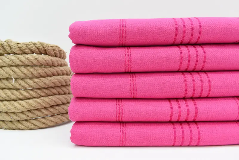 70x40 Cotton Striped Towel, Birthday Gift, Travel towel, Personalized Turkish bath towel for home decor, Organic towel, Personalized Bridesmaid Gift - 2