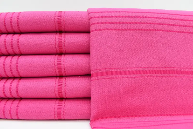 70x40 Cotton Striped Towel, Birthday Gift, Travel towel, Personalized Turkish bath towel for home decor, Organic towel, Personalized Bridesmaid Gift - 1