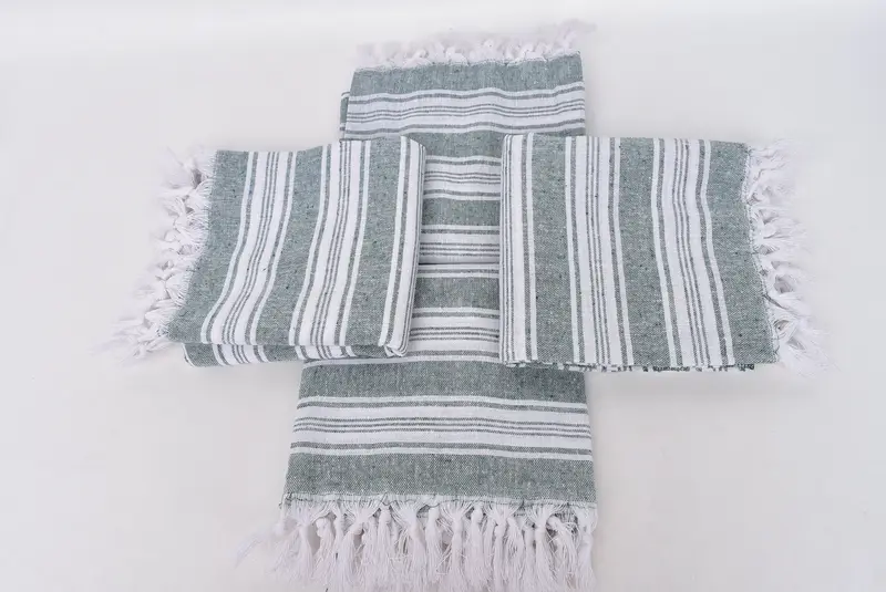 Gift Boxes Towel, Travel Towel, 68x32 Cotton Striped Towel, Bachelorette Party Gifts, Bachelorette Party Gifts Bridesmaids, Cotton towel, Yoga Towel - 6