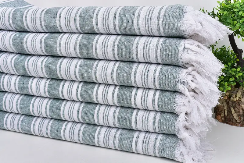 Gift Boxes Towel, Travel Towel, 68x32 Cotton Striped Towel, Bachelorette Party Gifts, Bachelorette Party Gifts Bridesmaids, Cotton towel, Yoga Towel - 3