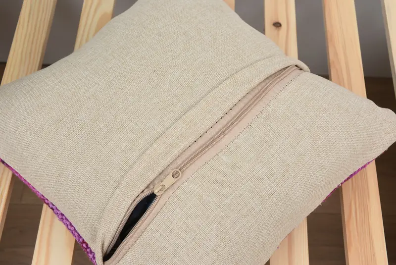 14x14 Purple Pillow Cover, Boho Pillow, Pillow Case, Patio Pillow Cover, Accent Cushion, Cotton Cushion Case, Turkish Kilim Pillow, Pillow for Sofa - 9