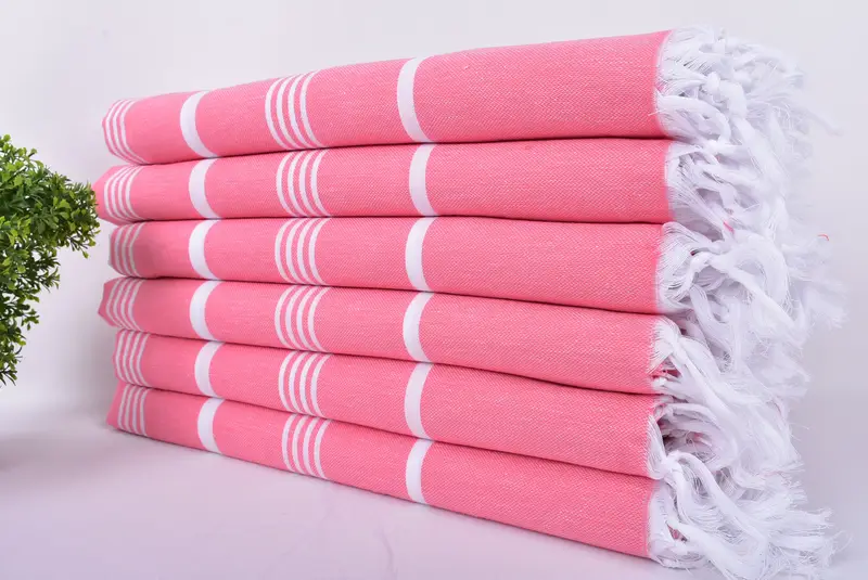 70x40 Cotton Striped Towel, Turkish bath towel for spa, Thin towel, Turkish Towel Beach, Turkish Bath Towel Set, Housewarming Gift, Memorial Gift - 3
